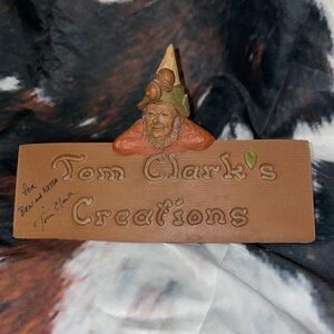 Vintage 1983 Tom Clark's Creations Advertisement Figurine